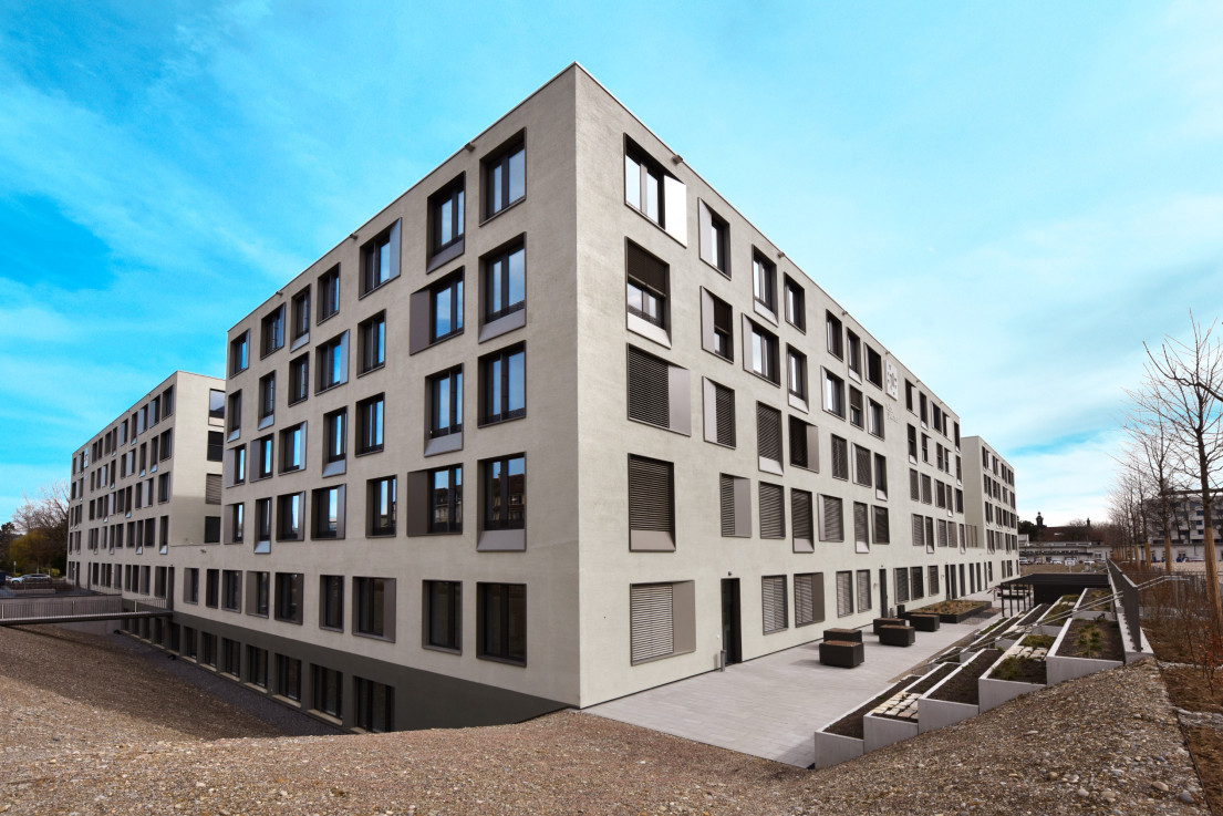 Nouveau bâtiment du Felix Platter-Spital au printemps 2019