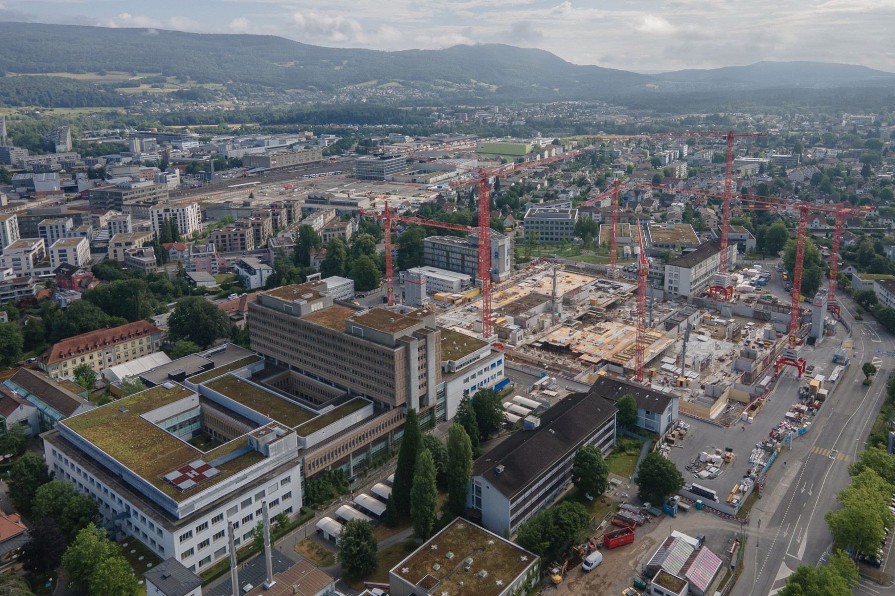 BIM-to-field pour le nouveau bâtiment de l’hôpital cantonal d’Aarau (KSA)