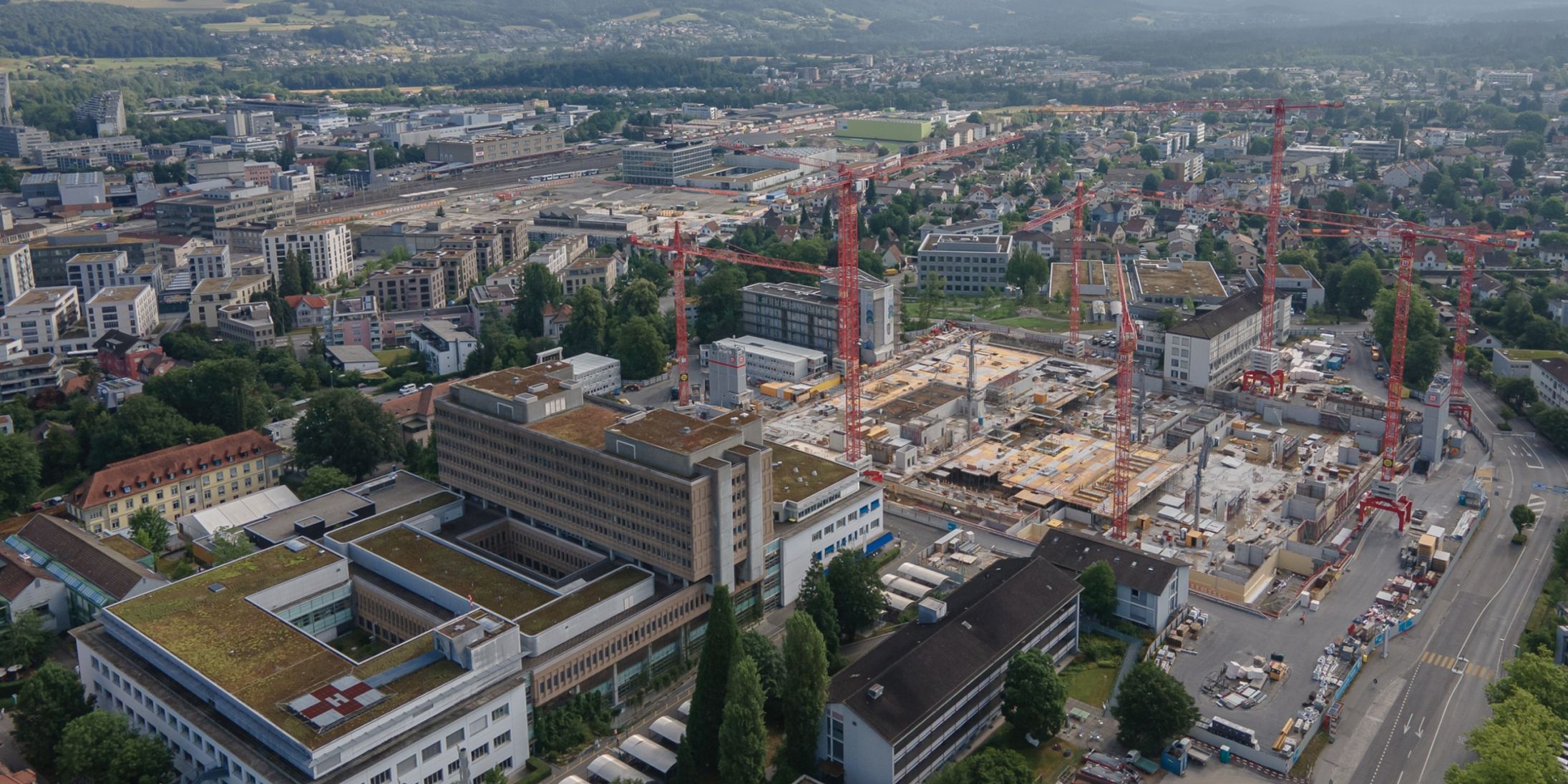 BIM-to-field during the new construction of the Aarau cantonal hospital