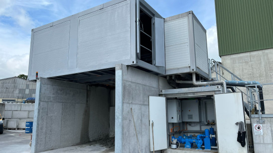 Erweiterung Zementschlamm-Aufbereitung