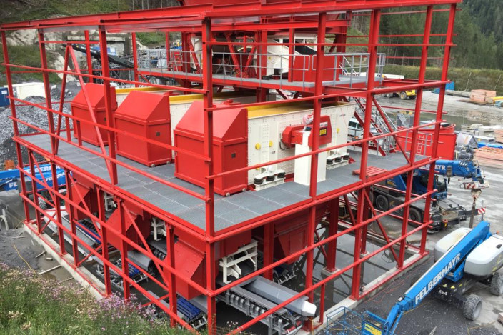 Vorsiebanlage Brenner Basis-Tunnel, Los H51