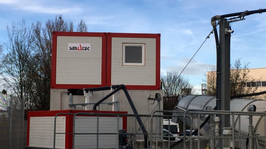 Zementschlammentwässerung