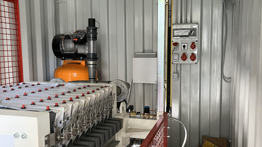 Cemwash, Kammerfilterpresse