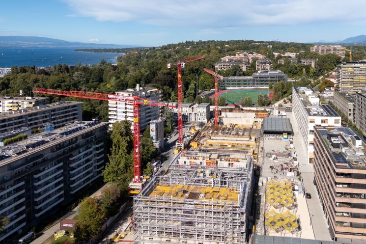 Im Zentrum von Genf: ein Vorzeigeprojekt des Stadtumbaus