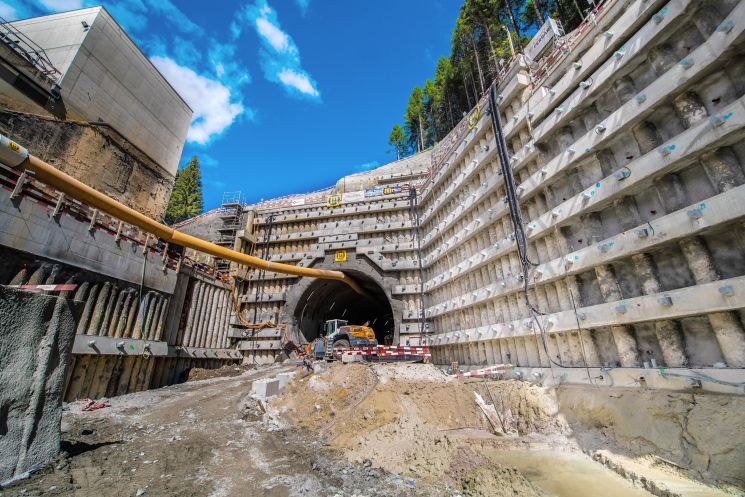 Zweite Gotthardröhre: Umfangreiche Arbeiten im Zeichen der Nachhaltigkeit